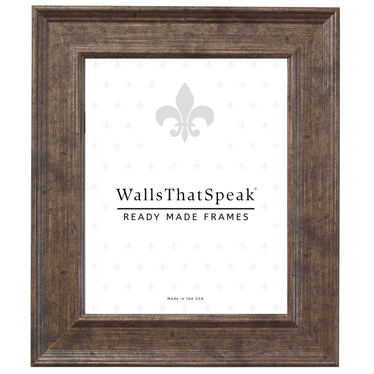 16x16 Picture Frame, Revival 2 Inch MDF Moulding, Wall Display Frame for Art, Posters, or Photos by wallsthatspeak